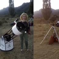 Lágrimas de San Lorenzo en la astronómica noche de las perséidas con telescopios